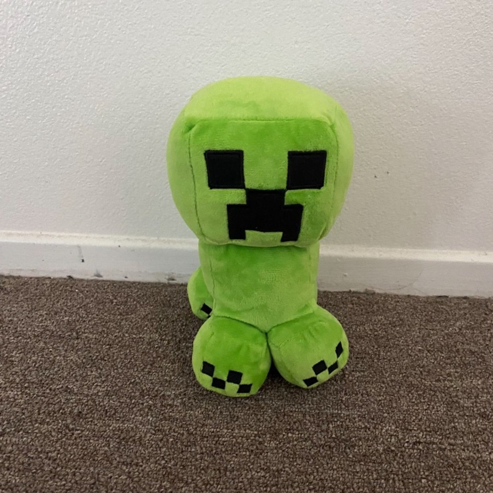 Minecraft creeper plush